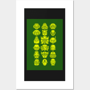 Jet Set Radio Characters Green Posters and Art